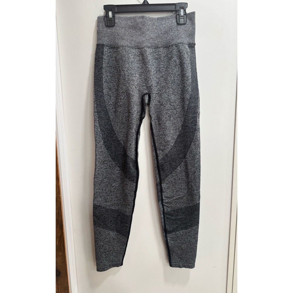 Pink Victoria's Secret Active Seamless Leggings Gray Marl Space Dye Small